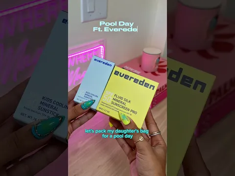#ad Pool day ft. Everedenβs kid friendly SPF! π§βοΈ #everedenpartner