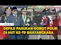 Download Lagu [FULL] Defile Pasukan, Robot, hingga Kendaraan Taktis Depan Prabowo di HUT ke-79 Bhayangkara