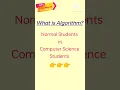 Algorithm in ComputerScience
