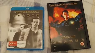 eraser arnold schwarzenegger 1996 film bluray review