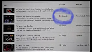 Como desbloquear vídeos - Direitos autorais músicas
