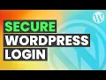 Hide WordPress Admin Secure WordPress Login Page WordPress Security Tutorial