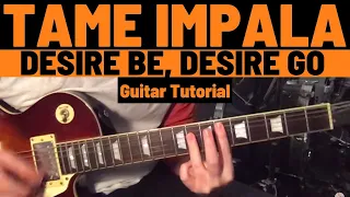 tame impala desire be desire go guitar tutorial 