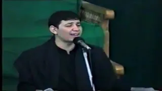 يالعايش بعيوني وروحي الرادود كرار ابو غنيم ليلة ٩ محرم ١٤٢٤هــ 