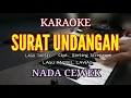 Download Lagu KARAOKE SURAT UNDANGAN NADA CEWEK [ LIRIK ] LAGU TAPSEL Cipt. Ginting Siregar