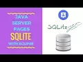 JSP jdbc connectivity with Sqlite