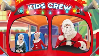 Wheels On The Bus | Christmas Songs For Kids