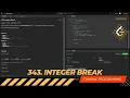 LEETCODE DAILY QUESTION 343 Integer Break Is Kabir Coding