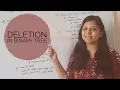 Deletion in Binary Tree Python Data Structure Interview Questions Chapter 7 - Part 5