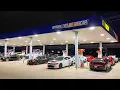 RACE CARS TAKEOVER SUNOCO GAS STATION IN HOUSTON TX COPS WERE CALLED
