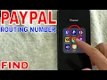 How To Find PayPal Routing Number