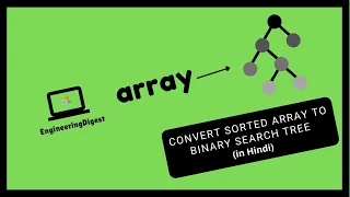 Convert Sorted Array to Balanced Binary Search Tree