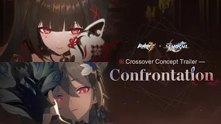 honkai impact 3rd x honkai star rail crossover concept trailer confrontation