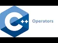 Chapter 7 - Part 4 OPERATORS Conditional Operator Comma Operator Visualized Programs
