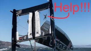 How Did Oracle Team USA’s AC72 Capsize In The “Death Zone”?!?!?