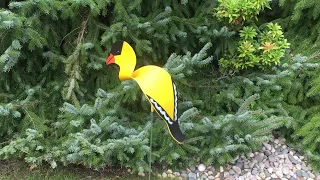 Florida Dancing Birds Goldfinch Garden Art