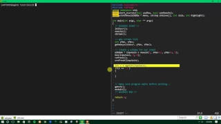 Ncurses Tutorial 6 - Working with User Input