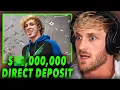 LOGAN PAUL REVEALS HIS 2017 INCOME not clickbait