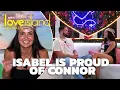 Isabel is proud of Connor during the Bomb speed dates Love Island Australia 2025