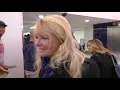 Cheryl Tiegs talks about Sports Illustrated Model Ashley Graham while departing at LAX Airport in Lo