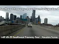 I-69 US-59 Southwest Freeway Houston TX - 4K