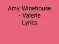 Amy Winehouse - Valerie Lyrics