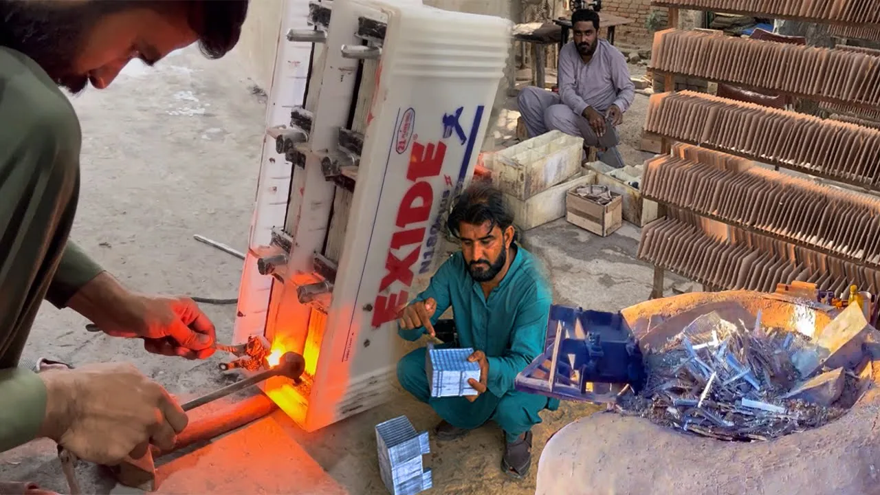 How Crafting Effective Lead Acid Battery New Plates & Restoration of an Old Battery