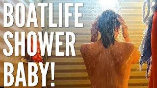 Honeymoon Bay hot showers sailing – Ep 173