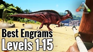 Best Engrams for Level 1-15 in ARK Survival Evolved