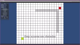 A pathfinding algorithm in Unity3D