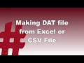 How to create a DAT file Tip 65