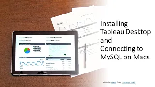 Installing Tableau and Connecting to MySQL on Macs