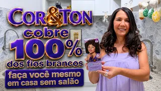FIOS BRANCOS? COR&TON RESOLVE! VEJA O ANTES E DEPOIS 😱