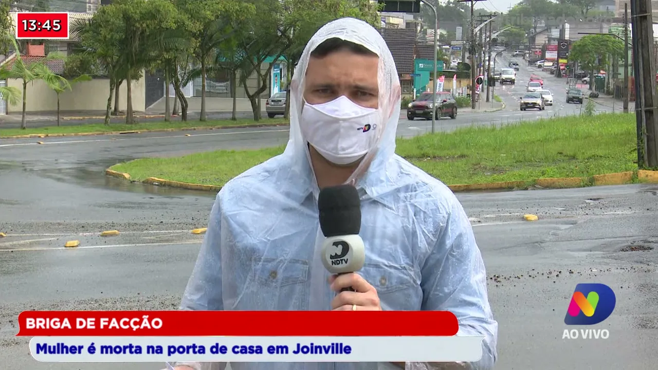 Briga de facção termina com mulher morta na porta de casa em Joinville