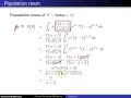 Beta distribution mean