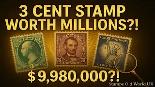 3 Cents Stamps Worth 9 980 000 Rare U S Stamps You Might Have Stamps Old World UK