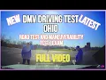 DMV DRIVING TEST - ROAD AND MANEUVERABILITY EXAM FULL BUTLER TECH OHIO