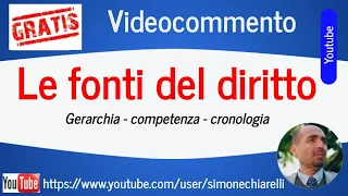 SmartPA - Lezione 03 "Le fonti del diritto e i criteri di interpretazione della legge" (17/03/2020)