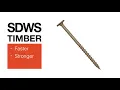 How Does the Strong-Drive SDWS Timber Screw Compare to a Traditional Lag Bolt Screw