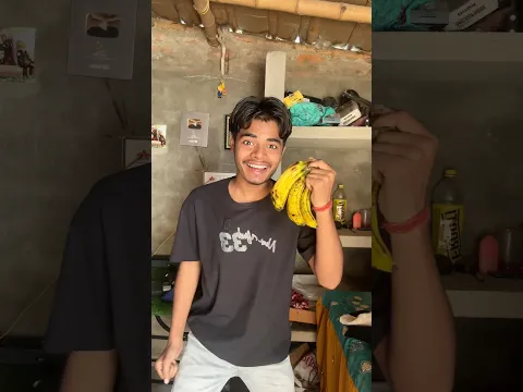 Banana ka icecream banaya 🤤 - #cooking ##food #vlog #recipe #dailyvlog #comedy #banana  #candy