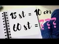 Math for knitters - the ONLY calculation you need to know