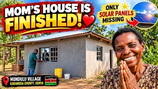 🏠 Mom’s House Is FINISHED! ❤️ | Mundulu Village, Kakamega County, Kenya 🇰🇪
