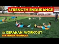 Lagu 13 gerakan workout utk melatih kekuatan dan dayatahan otot lengan, perut \u0026 tungkai pemain spkbola
