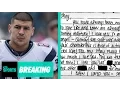 Aaron Hernandez s Suicide Note To Fiancee Released You re Rich TMZ Sports