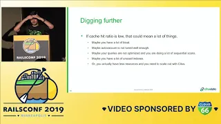 RailsConf 2019 - Optimizing your app by understanding your PostgreSQL database by Samay Sharma