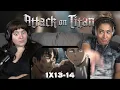Download Lagu Attack on Titan 1x13\u002614 'Primal Desire' \u0026 'Can't Look Into His Eyes Yet' | First Time Reaction