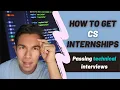 How to ACE SWE interviews Technical interview tips