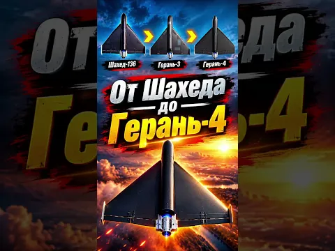 Как Россия от Шахед-136 пришла к реактивным Герань Сикер?!