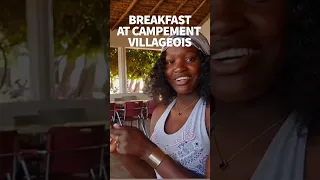 Breakfast with beautiful Diola girl, Mana #windedvoyage #sailinglifestyle #africatravel #senegal