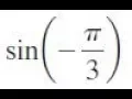 sin -